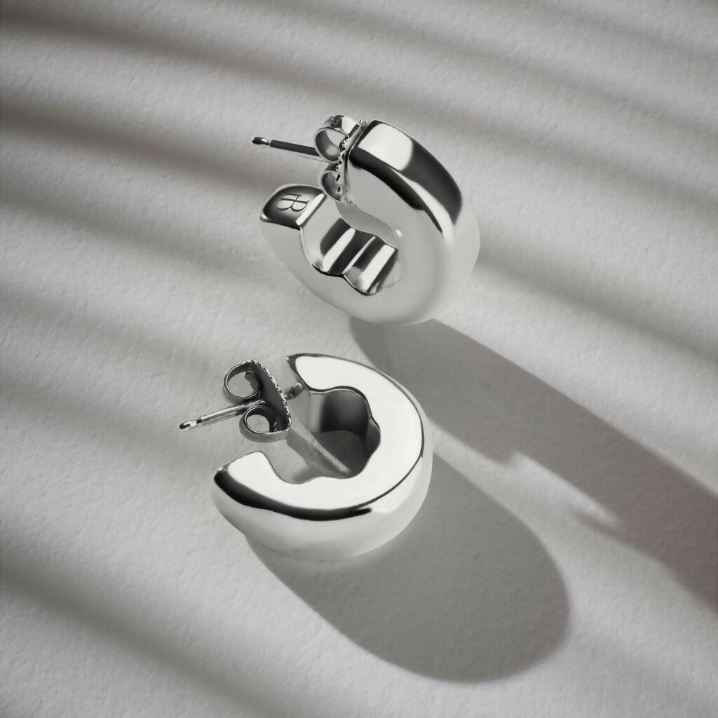 TATIANA☆[silver925] Liora Wave Hoop earring ピアス ☆ TATIANA☆ Silver 925 Wave Toy Hoop Earrings EC1983 50029