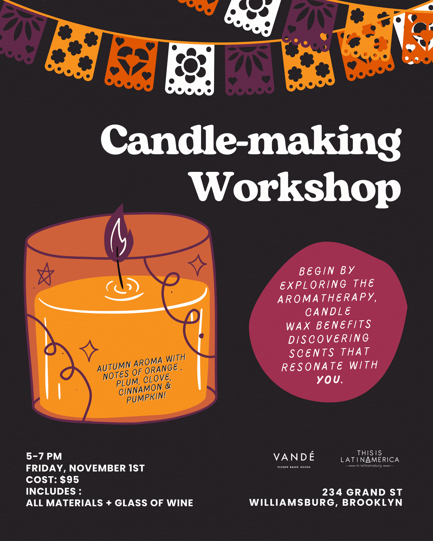 Candle-Making Workshop: Día de Muertos