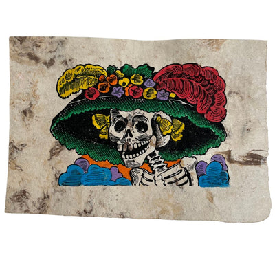 Dia de Muertos Illustration. Handmade in Mexico.