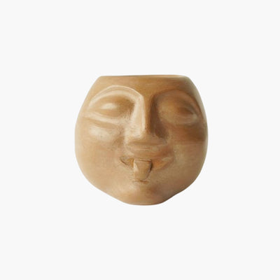 Happy face with Tongue Planter
