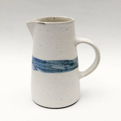 Small Ceramic Pitcher - Pincelada azul