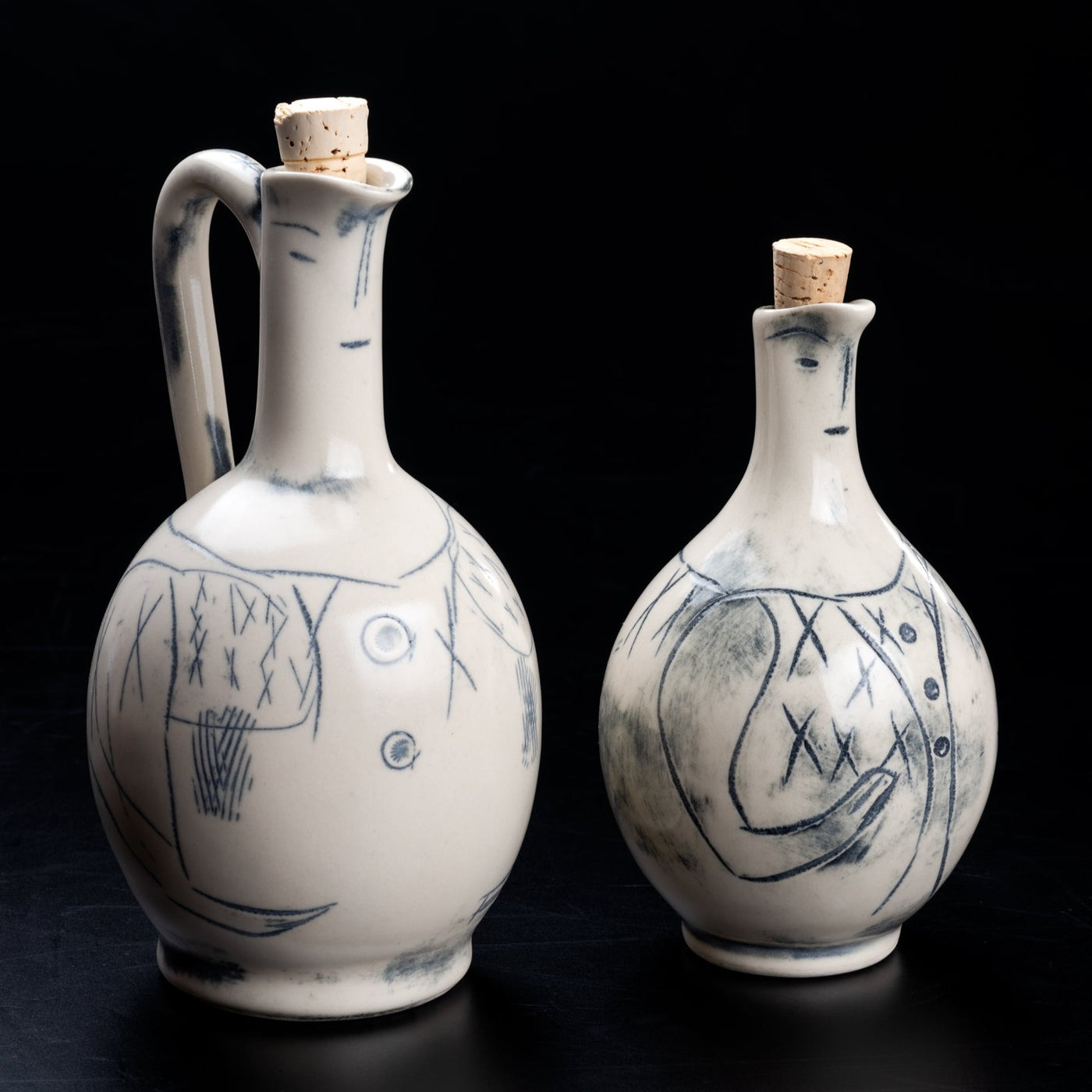 Oil and Vinegar Amphora Set
