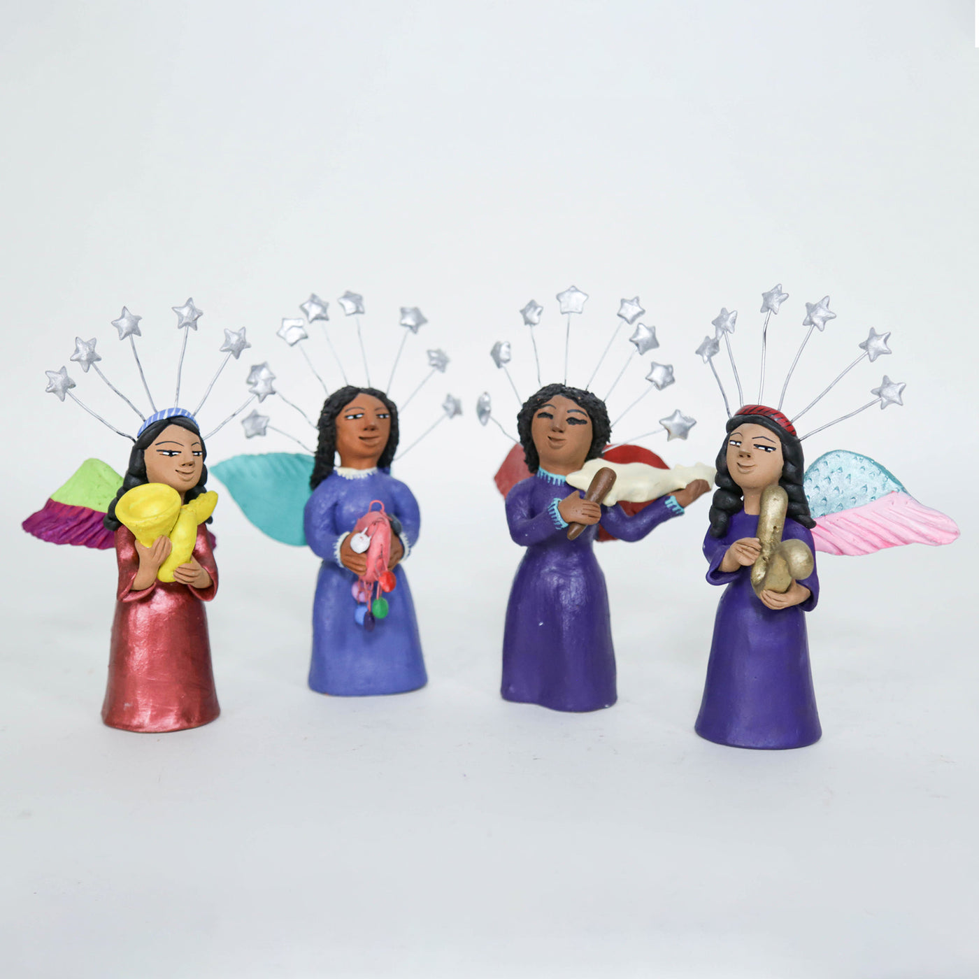 Clay Colorful Angels