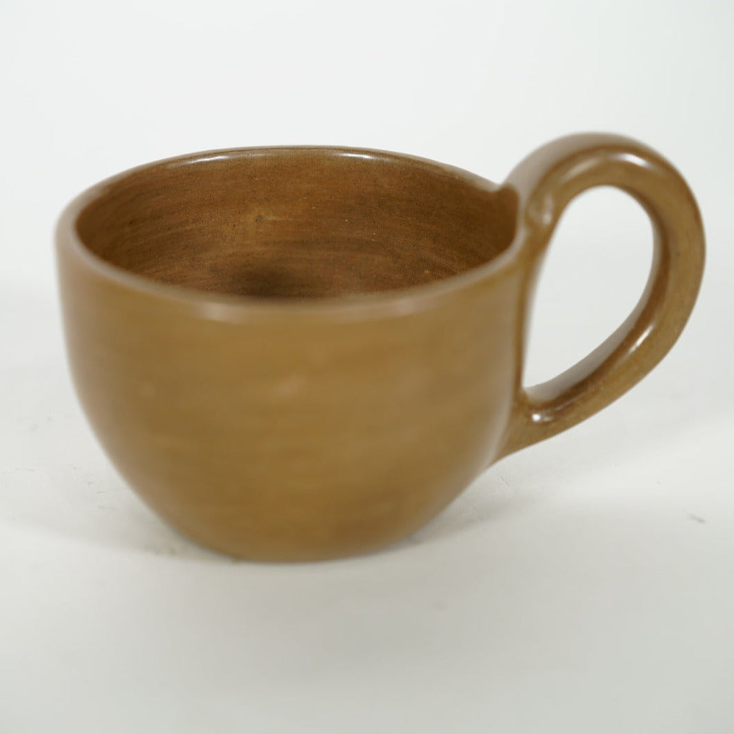 Brown Clay Cup