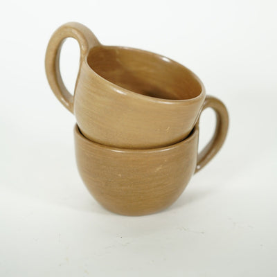Brown Clay Cups from Mexico