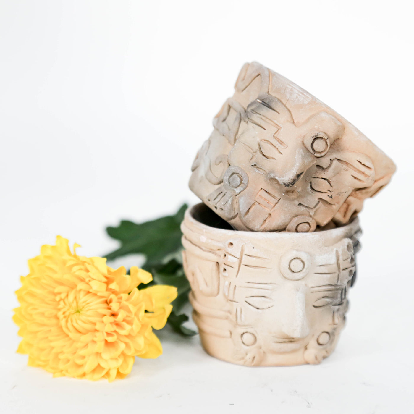 Raw Clay Azteca Cup