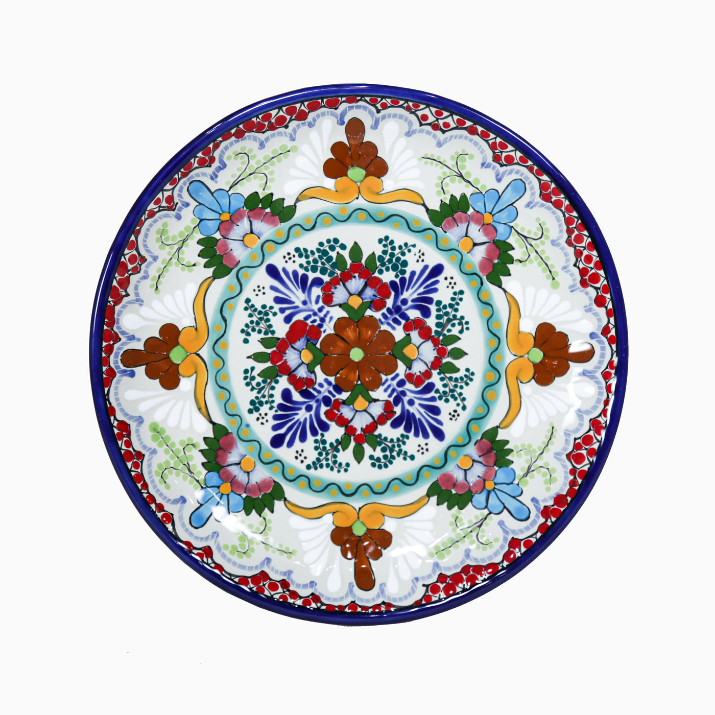 Colorful Talavera Plate