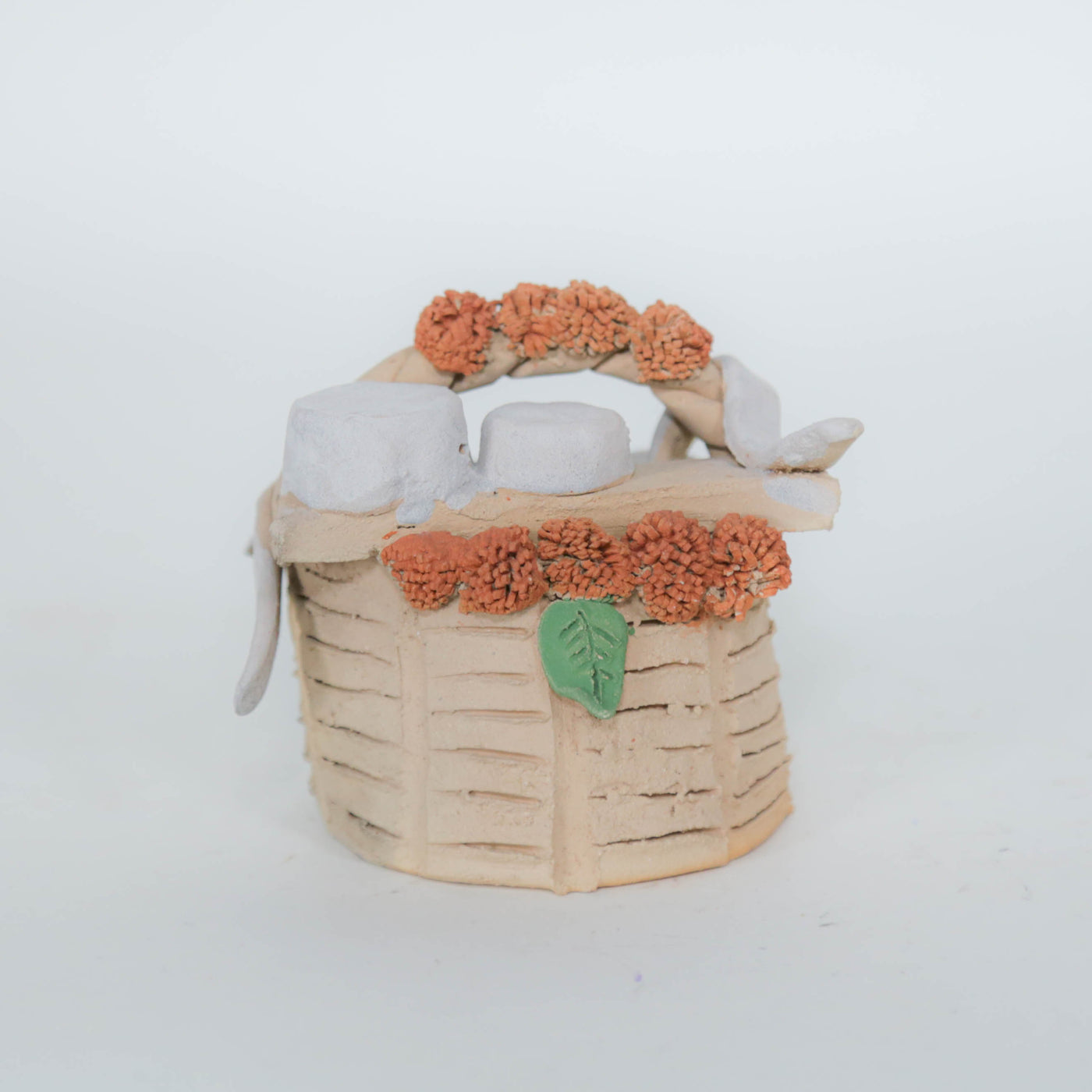 Red Clay Cheese Basket