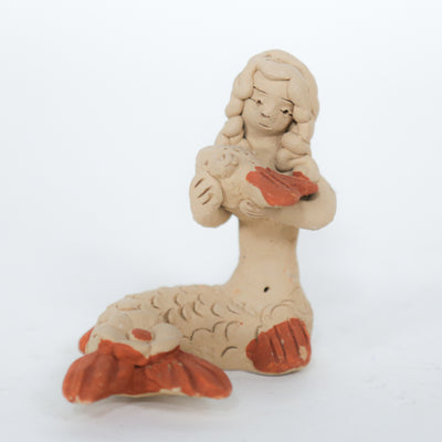 Red Clay Mini Mermaid