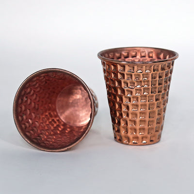 Texture Copper Glass