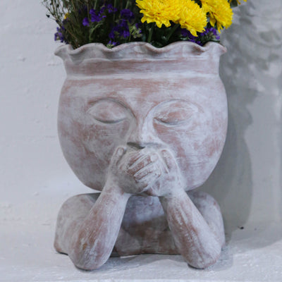 Sweet Face Plant Pot