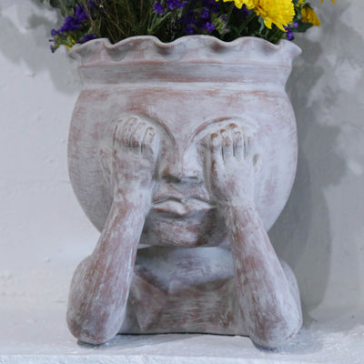 Sweet Face Plant Pot