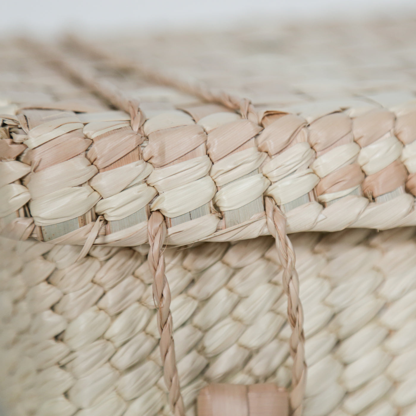 Small Palm Leaf Box with containers