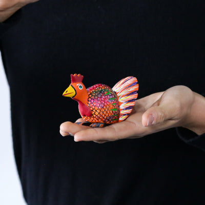 Alebrije Multicolor Hen