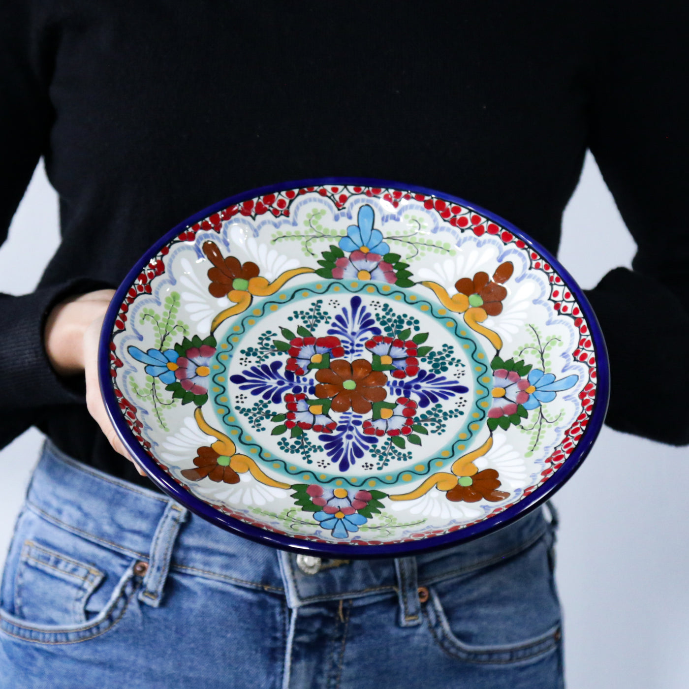 Colorful Talavera Plate