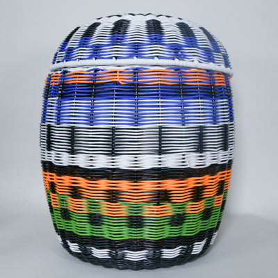 Colorful Oval Basket