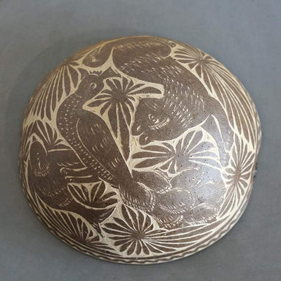 Huichol Green Bowl 12 cm