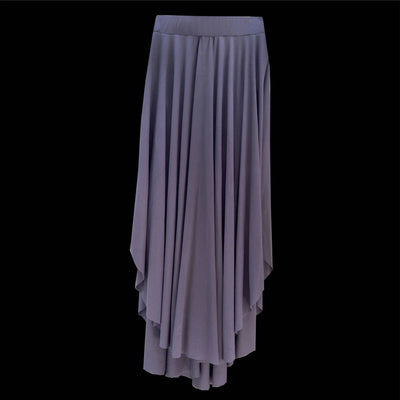 Asymmetric antrazit Skirt