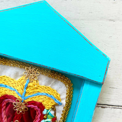Sacred Protector Altarpiece Turquoise