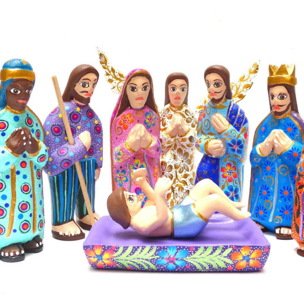 Oaxaca Nativity Large Set