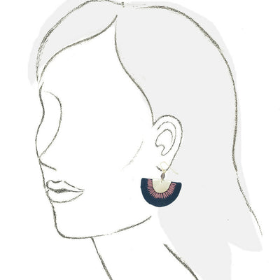 Aka Earrings