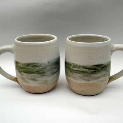 Ceramic Cup C - Paisaje mitad